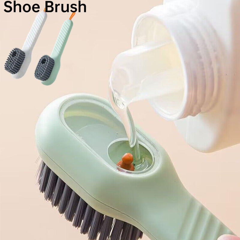 Deep Cleaning Shoe Brush | Automatic Liquid Discharge Cleaning Brush Soft Bristles Household Laundry For Daily Use Cleaning Tool