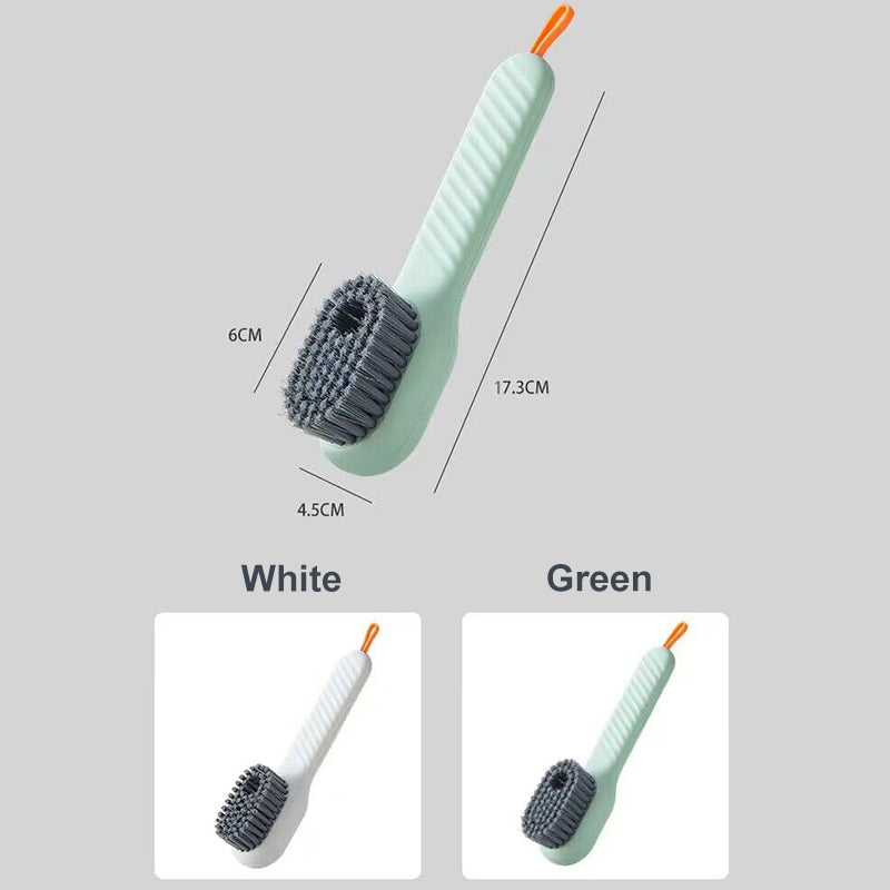 Deep Cleaning Shoe Brush | Automatic Liquid Discharge Cleaning Brush Soft Bristles Household Laundry For Daily Use Cleaning Tool
