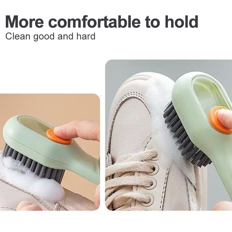 Deep Cleaning Shoe Brush | Automatic Liquid Discharge Cleaning Brush Soft Bristles Household Laundry For Daily Use Cleaning Tool
